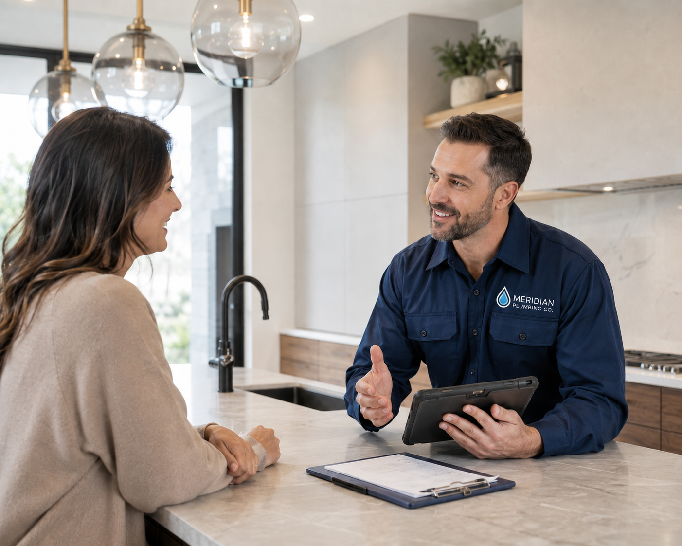 Consultation with homeowner
