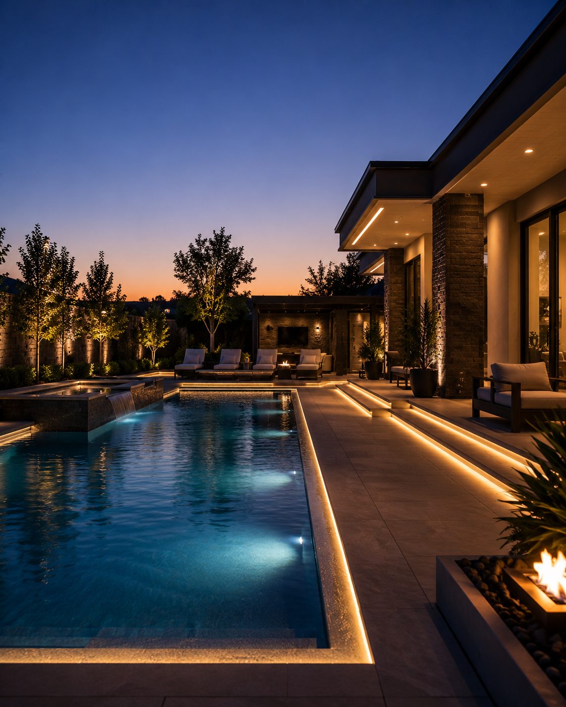 Outdoor architectural lighting
