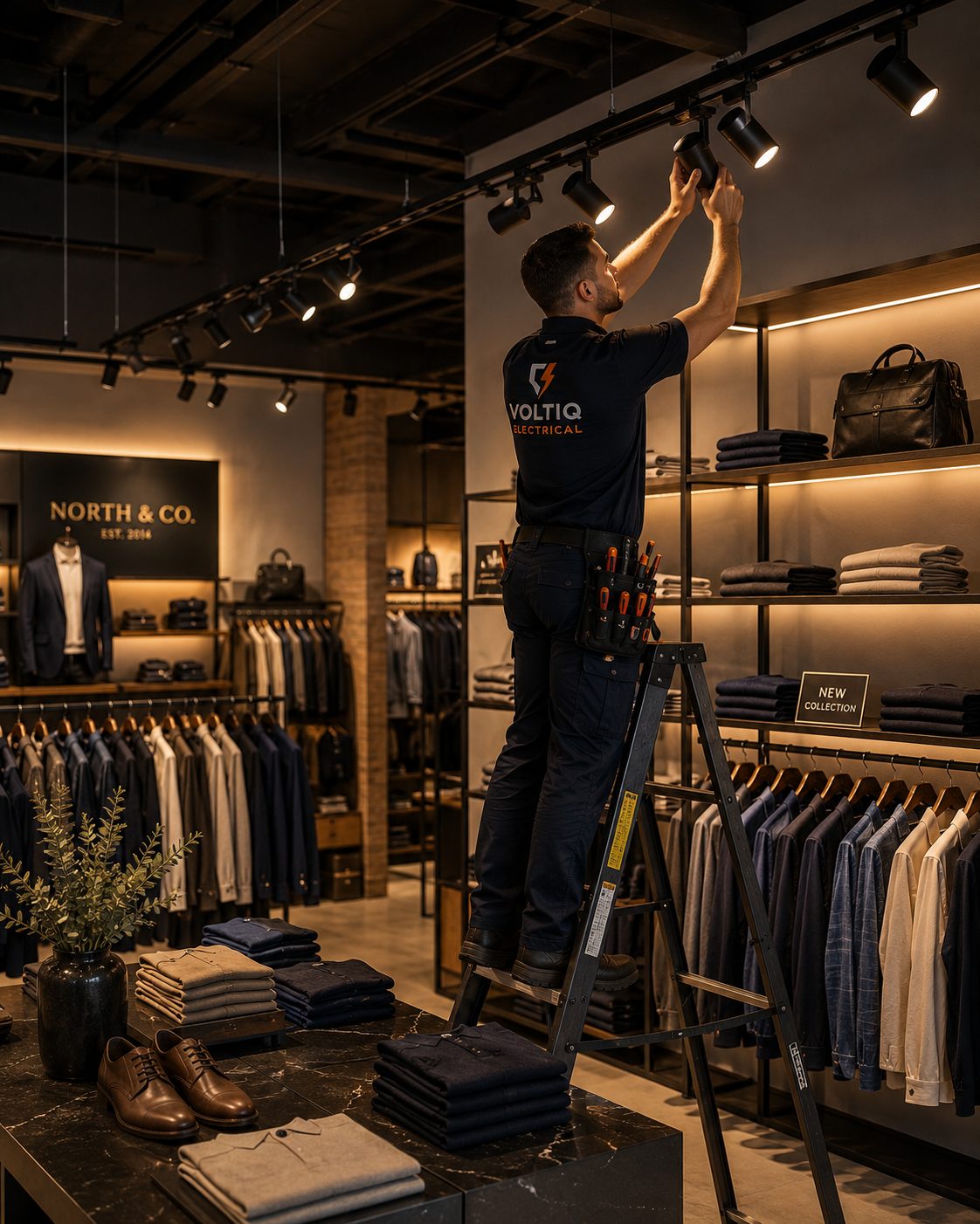 Retail store installation