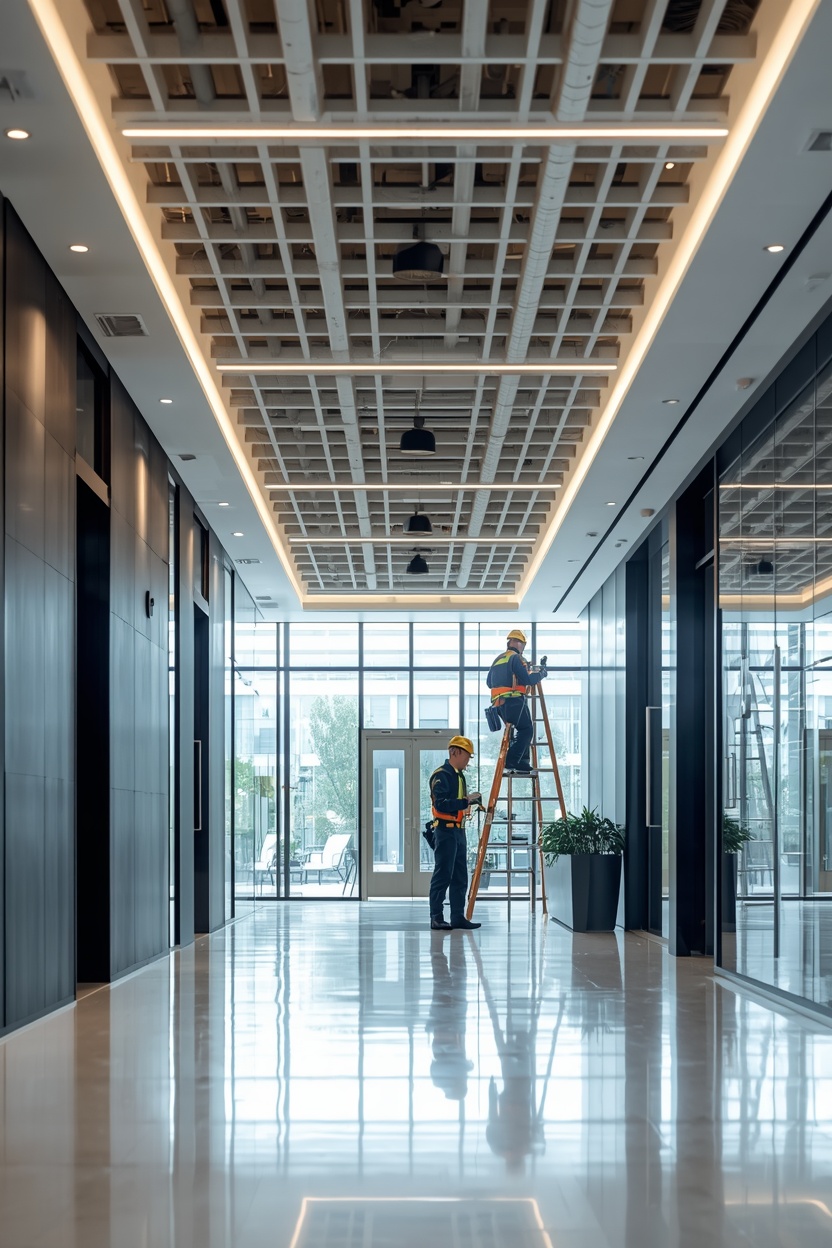 Commercial office electrical fit-out